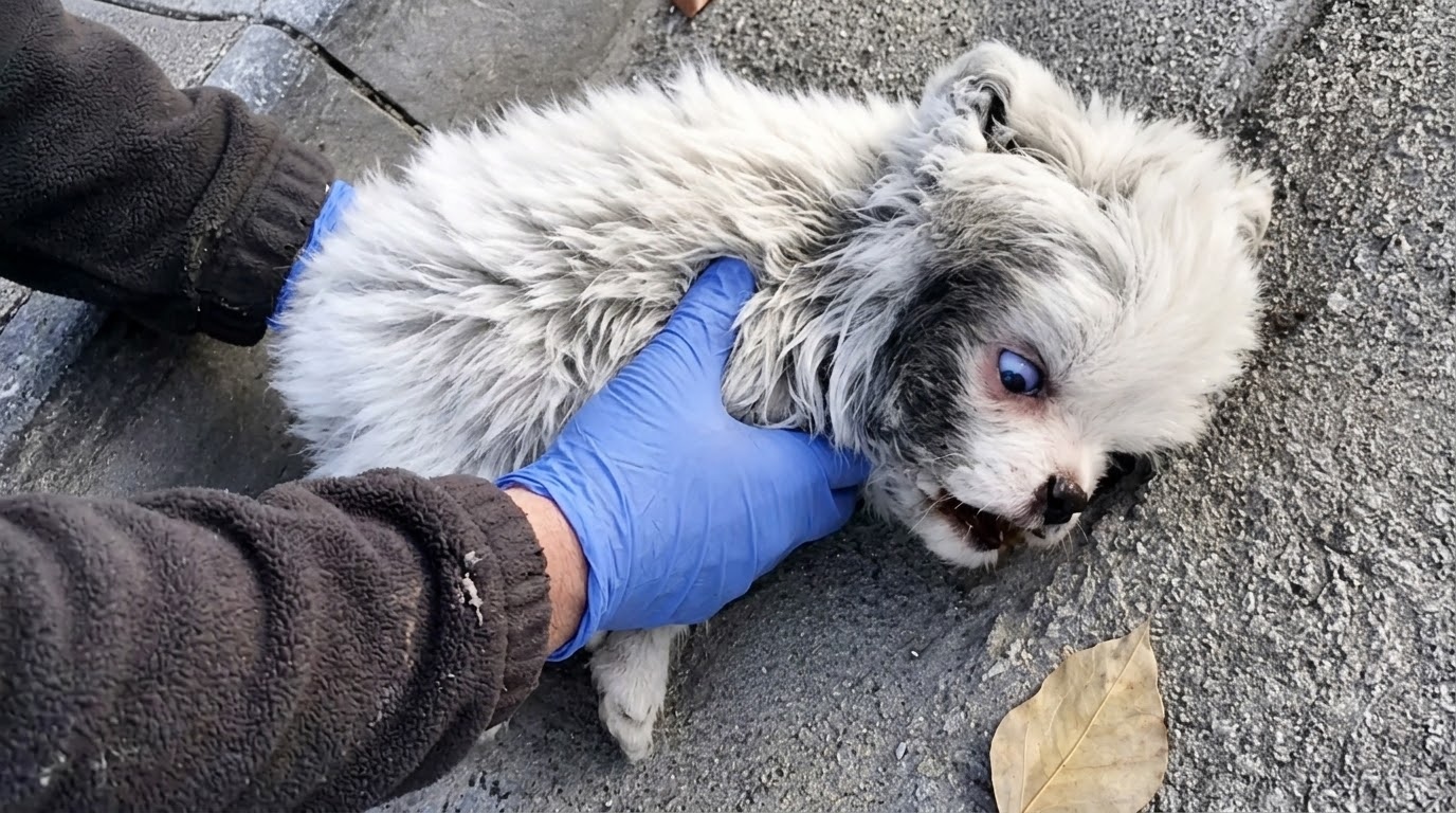 The Tiny Puppy Who Found the Strength to Push Forward