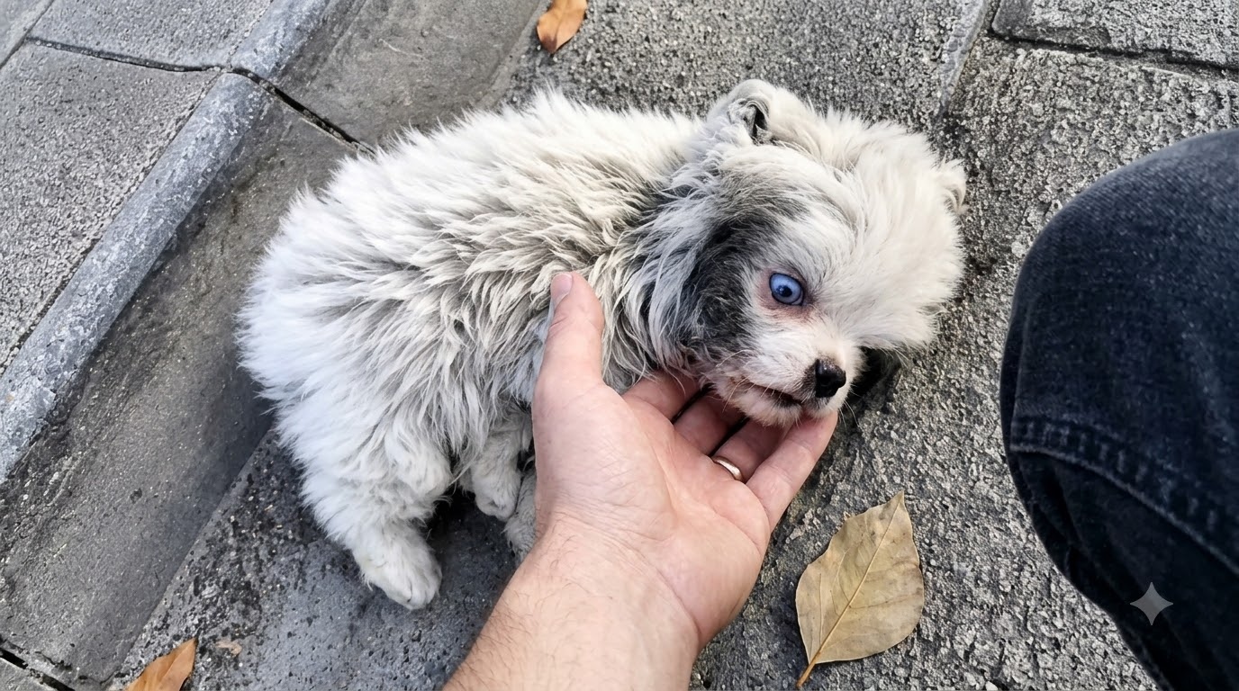 The Tiny Puppy Who Found the Strength to Push Forward