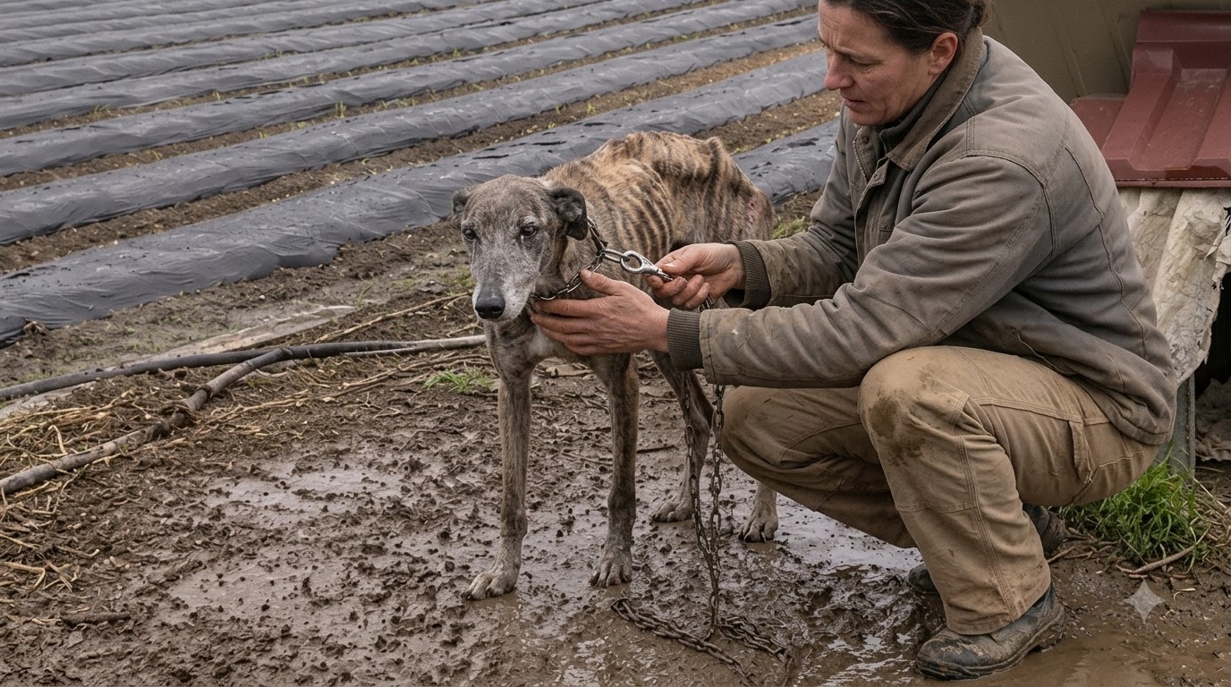 Hope Had Forgotten What a Gentle Hand Felt Like Until Her Chain Was Unclipped