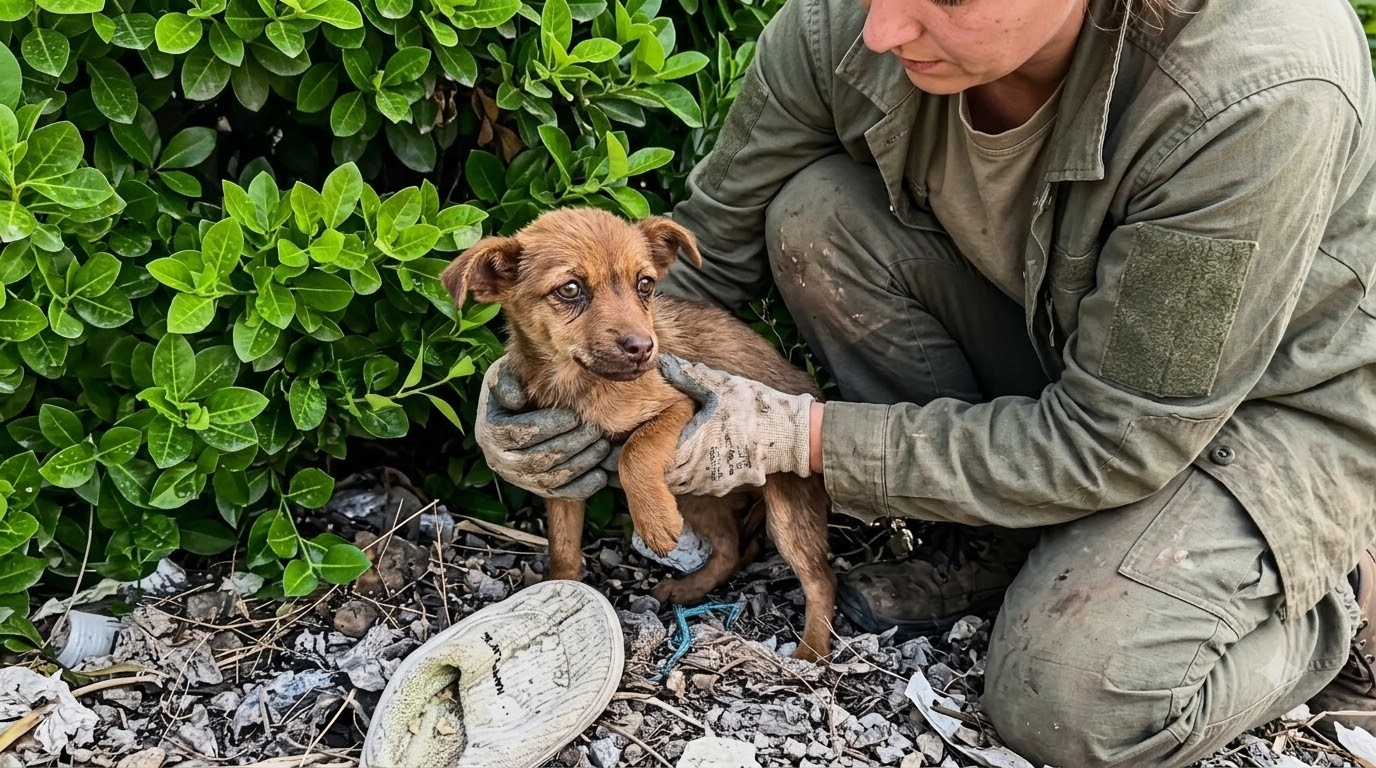 The Little Dog Who Followed Kindness All the Way Home